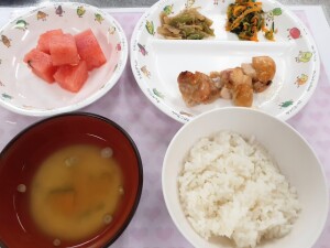 8月26日　昼食